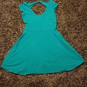 Size medium AE teal fit and flare